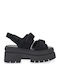 Γυναικεία Σανδάλια Flatforms Μαύρα