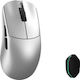 WLmouse YING Gaming Maus 30000 DPI Silber