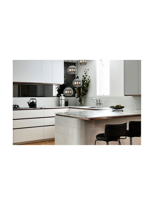 Light Home Candelabru Suspendat Negru cu Soclu E27