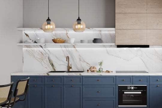 Light Home Κρεμαστό Φωτιστικό Μαύρο με Ντουί E27