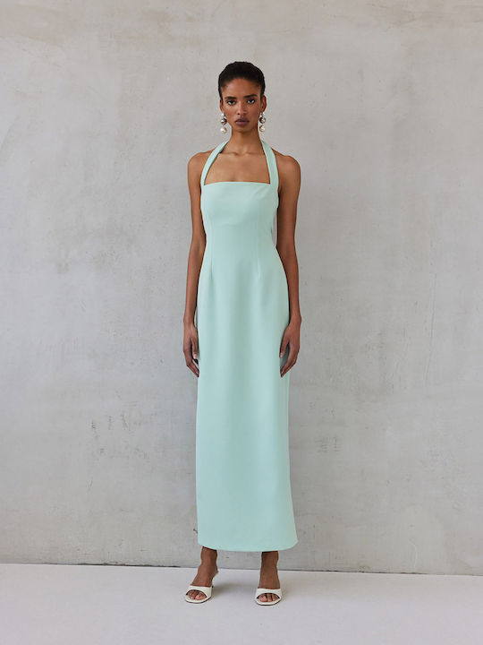 Mix & Match Showroom Rochie Maxi De Seară Verde...