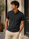 Bluza Polo Neagră