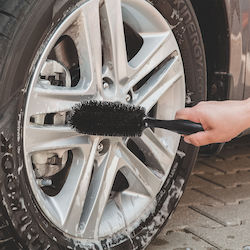 Flexible 270 Mm Car Rim Brush Wheel Cleaning Detailing Ergonomic Handle Flexible 270 Mm Car Rim Brush Wheel Cleaning Detailing Ergonomic Handle