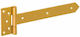 Domax Gate Hinge 200x45x3mm Golden Zinc Gates Doors
