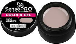 Gel UV Colorat Nude Wonders 5ml Sensopro Milano