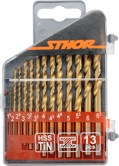 Sthor Set 13 Titan Bohrmaschinen für Metall