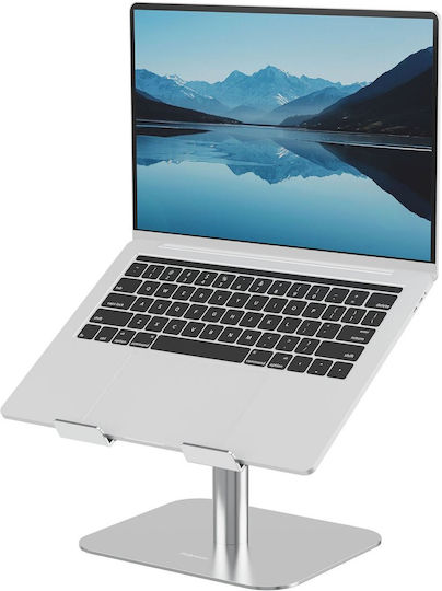 Fellowes Alumia Βάση Στήριξης για Laptop έως 15" Ασημί