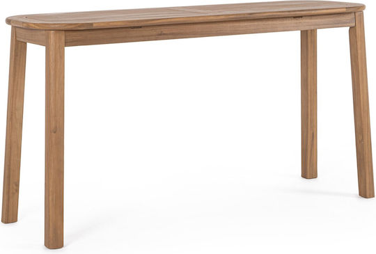 Danubio Konsolentisch Holz Braun M142xB46xH75cm