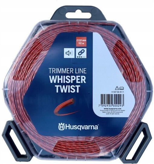 Husqvarna Whisper Whisper Косачки Нишки Стръвна Дължина 112m И Дебелина 2mm