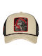 Capslab Wise Wolf Trucker Καπέλο Cl Bea3 1 Pct Wisb Μπεζ Cl Bea3 1 Pct Wis-beige