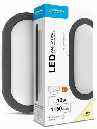 Modee Lighting Στεγανό Επιτοίχιο Εξωτερικό Φωτιστικό LED 12W