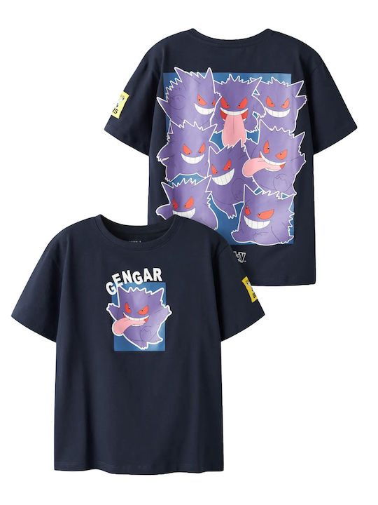 Παιδική Μπλούζα Κοντομάνικη Μπλε Pokémon