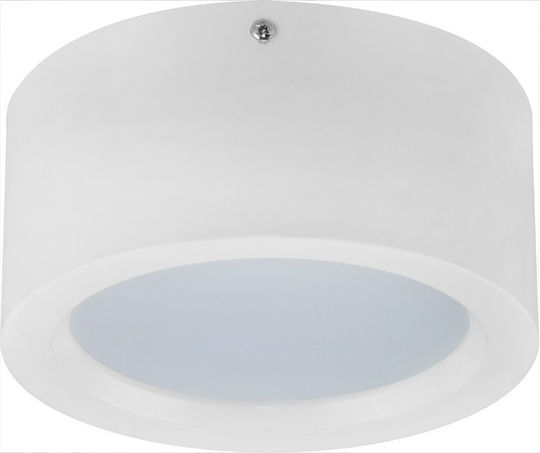 Horoz Electric Στρογγυλό LED Panel 15W με Φυσικό Λευκό Φως 4200K 18εκ.