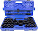 Rockforce Ratchet with Sockets 3\4" & 1" 17 Pieces