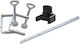 Scheppach 3901802702 Scheppach Basis Für Kreissäge Set 4 Stück