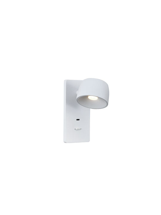 VK Lighting Wall Lamp with Integrated LED and Warm White Light