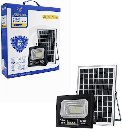 Jortan Waterproof Solar LED Flood Light 300W with Remote Control IP66