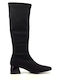 Cizme Dama Suede Negre