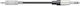 Chord Cable 6.3mm male - 3.5mm male 0.75m S6-3J075
