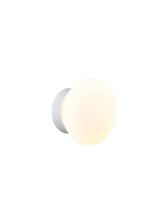 VK Lighting Φωτιστικό Τοίχου με Ενσωματωμένο LED και Θερμό Λευκό Φως