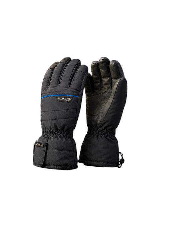Ziener Men's Ski & Snowboard Gloves with Gore-Tex Membrane Black