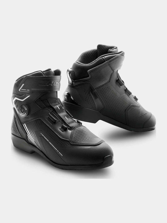 Shima Enzo Air Cizme De Echitație Pentru Bărbați Tip Botine Negru Alb
