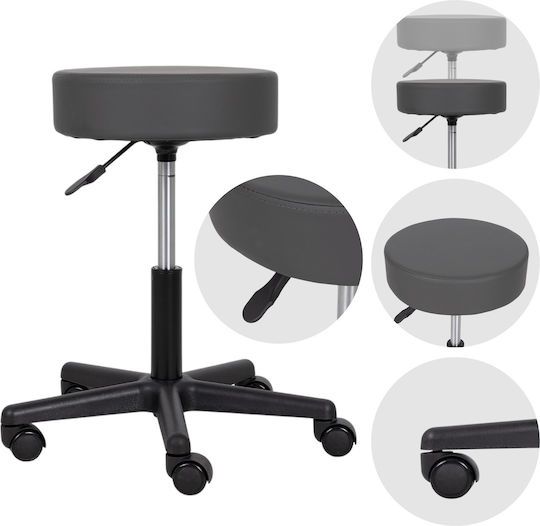 Habys Medical Stool with Backrest Gray HABK521TIMO