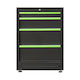 JBM Dulap Metalic Pentru Scule L68xA50xÎ90cm