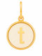 Alex and Ani Charm Monogramm Vergoldet