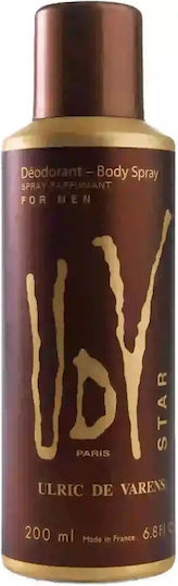 Ulric De Varens Star Body Mist 200ml
