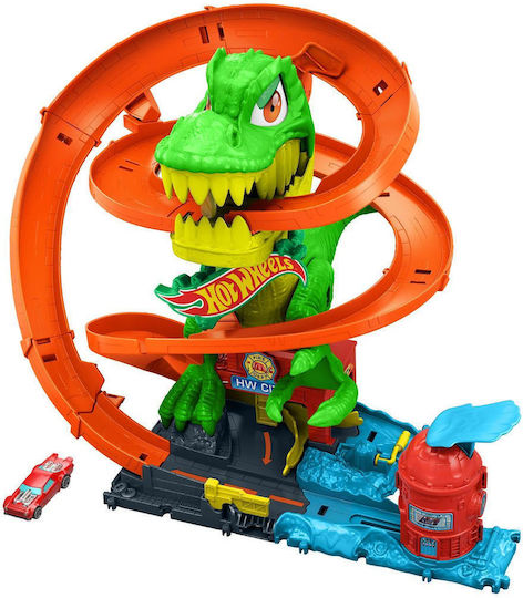 Hot Wheels Blaze Πίστα City T-Rex Blaze Battle