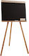 Klemys Collection Tablă Neagră De Podea 50x40 cm