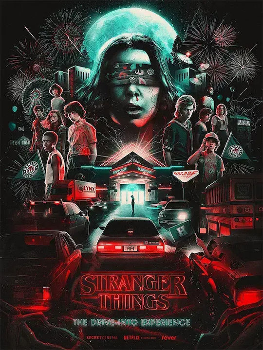 Poster Stranger Things Mv118 40cm x 50cm