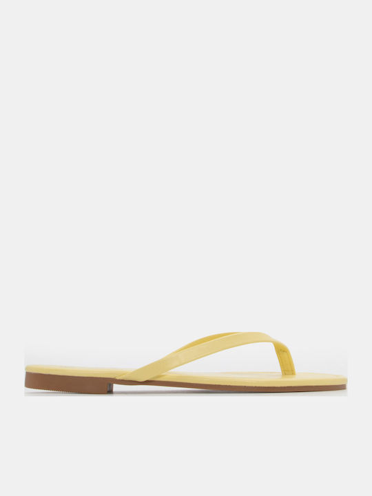 Luigi Luigi Damen Flache Sandalen Gelbe