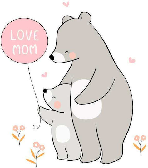 Детски Плакат Bears 50x40см