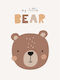 Παιδική Αφίσα My Little Bear 50x40εκ.