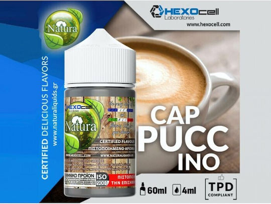 Hexocell Shot de Aromă 4ml/60ml 1 Buc Cappuccino