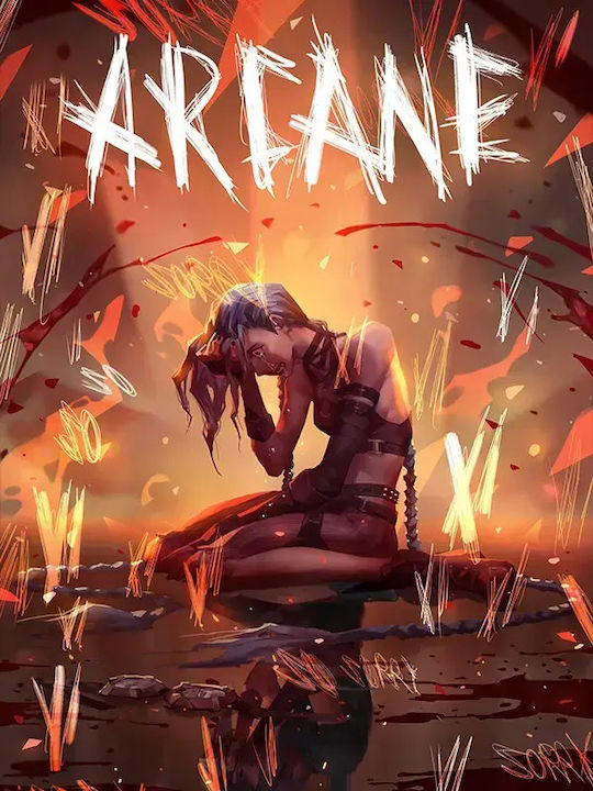 Gaming Poster Jinx Sorry Gm1114 40cm X 50cm