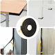 vidaXL Adhesive Foam Tape Black 5m x 20mm 10 Pieces 8721364729759