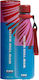 Eau Lala Stainless Steel Thermos Bottle BPA Free 500ml Red with Handle