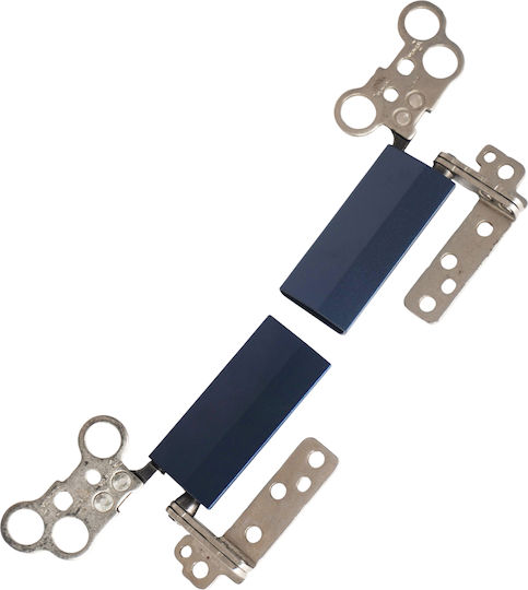 Laptop Hinges Bracket Set Hp Envy X360 2-in-1 13-bf 13t-bf Tpn-c161 Am3rr000300 Am3rr000200 N15693-001 N15694-001 N15695-001 Left & Right No Brackets Blue Code 1-hng0857