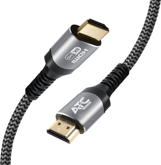 ATC HDMI 2.1 Ultra High Speed 48Gbps 4K 120Hz HDR VRR Cable HDMI Male - HDMI Male 1.5m Black