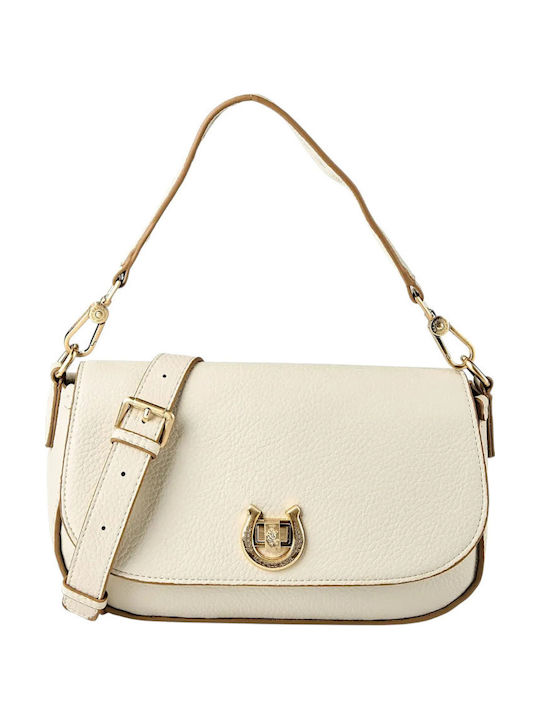 U.S. Polo Assn. Women's Shoulder Bag Beige
