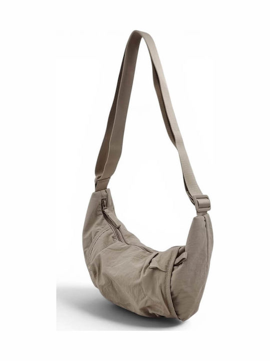 Mcan Fabric Women's Shoulder Bag Beige