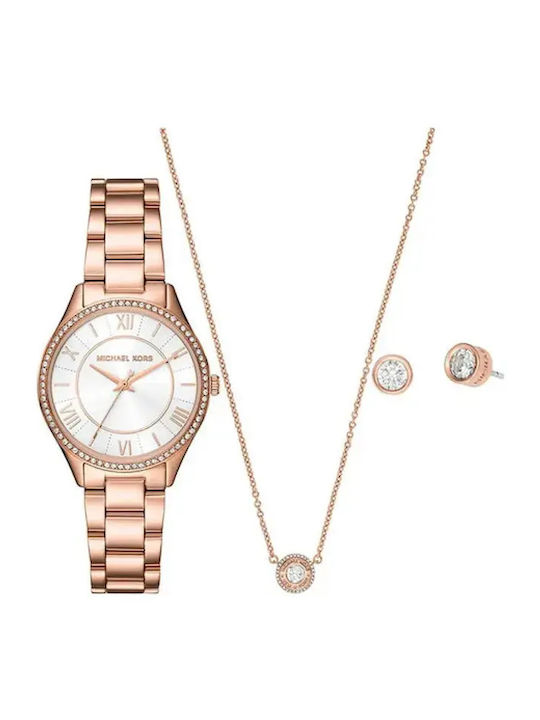 Michael Kors Schmuckset aus Roségold Michael Kors Schmuckset aus Roségold