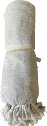 Chios Hellas Gray Beach Towel