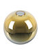 Bergen Gold Glass Shade Golden Sphere 15cm