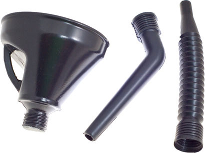 Pâlnie Neagră Din Plastic 2 Bucăți Distribuție Ulei Ø 160 Mm 111160