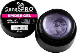 Spider Gel Sensopro Metallic Lavender 5 Ml