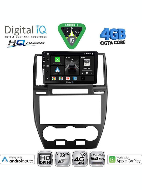 Digital IQ Car Audio System for Land Rover Freelander 2006-2014 (Bluetooth/USB/WiFi/GPS/Apple CarPlay/Android Auto) with 9" Touch Screen